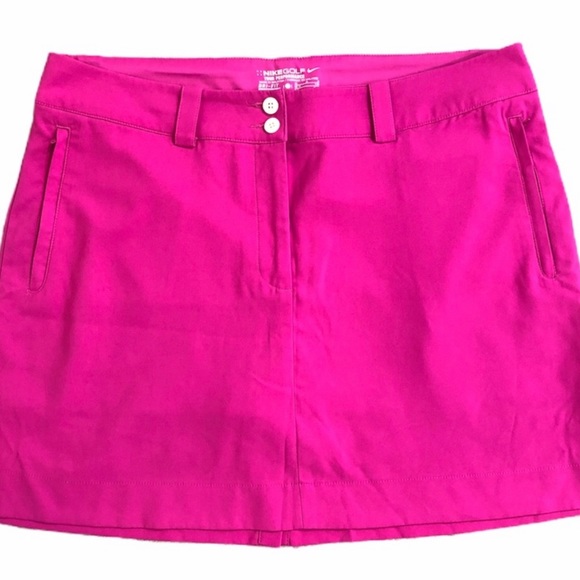 Nike Pants - Bright Pink Ladies Nike DriFit Golf Skort Size 12